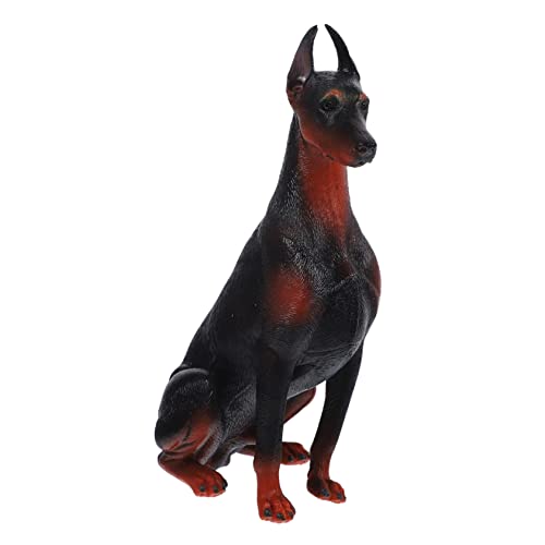 ERINGOGO Kleine Hundefigur aus Kunststoff Lebensechte Dobermann Tierfigur Dekorative Modellfigur für Kinderzimmer und Wohnräume für für Jungen ERINGOGO Kleine Hundefigur aus Kunststoff Lebensechte Dobermann Tierfigur Dekorative Modellfigur für Kinderzimmer und Wohnräume für für Jungen von ERINGOGO