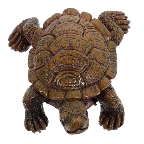 ERINGOGO Kleine Schildkrötenfigur aus Resin Stabile Tisch und Gartendekoration Detailreiche Meeres Tierfigur Kompakt für Bonsai Teichbecken und Aquarium Miniatur für Drinnen und Draußen ERINGOGO Kleine Schildkrötenfigur aus Resin Stabile Tisch und Gartendekoration Detailreiche Meeres Tierfigur Kompakt für Bonsai Teichbecken und Aquarium Miniatur für Drinnen und Draußen von ERINGOGO