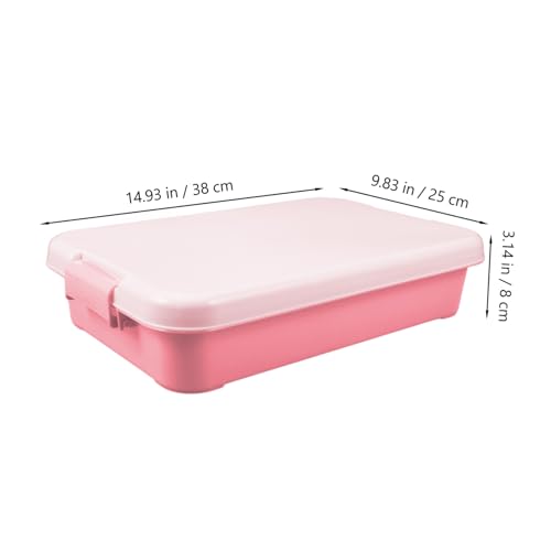 ERINGOGO Kleine Tragbare Sandbox mit Deckel Bruchsicherer Kunststoff Großer Stauraum für Sandspielzeug Vielseitige Aufbewahrungsbox für Outdoor und Bastelbedarf ERINGOGO Kleine Tragbare Sandbox mit Deckel Bruchsicherer Kunststoff Großer Stauraum für Sandspielzeug Vielseitige Aufbewahrungsbox für Outdoor und Bastelbedarf von ERINGOGO