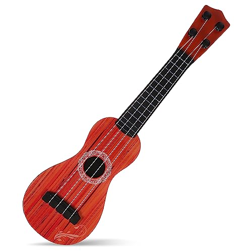 ERINGOGO Kleine Ukulele Plastik Simulation Gitarreninstrument Musikalisches Lernspielzeug für Kindergarten Pädagogisch Robust ERINGOGO Kleine Ukulele Plastik Simulation Gitarreninstrument Musikalisches Lernspielzeug für Kindergarten Pädagogisch Robust von ERINGOGO