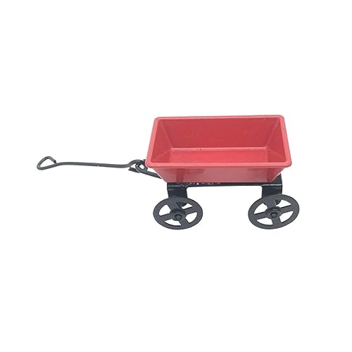 ERINGOGO Kleine Zug Karren Dekoration Modell Schubkarre Mini Dolly- - Für Wagen Puppenhaus Zubehör Puppenhauszubehör Dolly Gartenwerkzeug Modellverzierung Rot Legierung ERINGOGO Kleine Zug Karren Dekoration Modell Schubkarre Mini Dolly- - Für Wagen Puppenhaus Zubehör Puppenhauszubehör Dolly Gartenwerkzeug Modellverzierung Rot Legierung von ERINGOGO