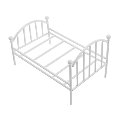 ERINGOGO Kleiner Bettblumentopfstand Puppenhaus Wohnzimmer Möbel Mini-Schlafzimmer-Accessoires Süße Puppenmöbel Dekoratives Puppenbett Kleine Puppenstubenmöbel Winzige Möbel Weiß Eisen ERINGOGO Kleiner Bettblumentopfstand Puppenhaus Wohnzimmer Möbel Mini-Schlafzimmer-Accessoires Süße Puppenmöbel Dekoratives Puppenbett Kleine Puppenstubenmöbel Winzige Möbel Weiß Eisen von ERINGOGO