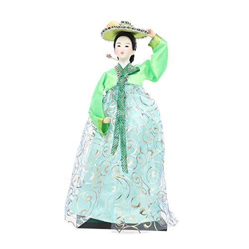 ERINGOGO Koreanische Hanbok Kleid Künstlerische Stoffpuppe im Traditionellen Design Handgefertigte Dekoration für Zuhause Farbenfrohe Figur im Koreanischen Stil ERINGOGO Koreanische Hanbok Kleid Künstlerische Stoffpuppe im Traditionellen Design Handgefertigte Dekoration für Zuhause Farbenfrohe Figur im Koreanischen Stil von ERINGOGO