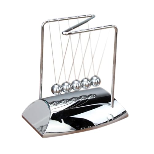 ERINGOGO Kreatives Newton Balance Ball Z förmiges Desktop dekor Einzigartiges Physikalisches Pendelspiel Wissenschaftliches Schreibtischornament für Büro Studium und Wohnraum Edukatives ERINGOGO Kreatives Newton Balance Ball Z förmiges Desktop dekor Einzigartiges Physikalisches Pendelspiel Wissenschaftliches Schreibtischornament für Büro Studium und Wohnraum Edukatives von ERINGOGO