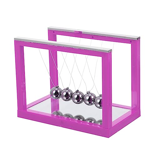 ERINGOGO Cradle Balance Balls Spielzeug für Stressabbau Newton für Büro und Zuhause Wissenschaftliches Schreibtischspielzeug Dekoration für Führungskräfte Pädagogisches von ERINGOGO