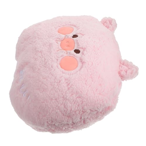 ERINGOGO Kreatives Tierstofftier Weiches Umarmungsspielzeug Tierform Als Dekokissen Plüschkissen Pig Design von ERINGOGO
