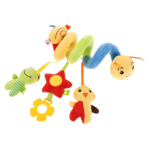 ERINGOGO Niedliches Kinderwagen- -Spielzeug Rasseln Weiche Spirale -aktivitätsspielzeug Für Kleinkinder ERINGOGO Niedliches Kinderwagen- -Spielzeug Rasseln Weiche Spirale -aktivitätsspielzeug Für Kleinkinder von ERINGOGO
