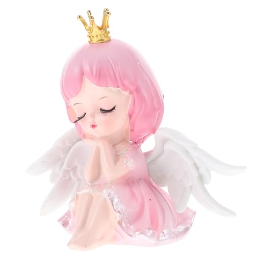 ERINGOGO Kuchendekoration engel party dekoration Geburtstagstorte kleine Meerjungfrau Geburtstagsdekorationen für Mädchen Tortenaufsatz Mädchen Kuchendeckel für Babys Harz Rosa ERINGOGO Kuchendekoration engel party dekoration Geburtstagstorte kleine Meerjungfrau Geburtstagsdekorationen für Mädchen Tortenaufsatz Mädchen Kuchendeckel für Babys Harz Rosa von ERINGOGO