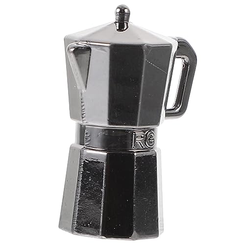 ERINGOGO Küchenrequisite Vorgeben Miniaturen Puppe Gefälscht Produkte Verzierung Der Kaffeekanne Mini-kaffeekanne Küchenzubehör Vortäuschen Simulation Kaffeekanne Metall Black ERINGOGO Küchenrequisite Vorgeben Miniaturen Puppe Gefälscht Produkte Verzierung Der Kaffeekanne Mini-kaffeekanne Küchenzubehör Vortäuschen Simulation Kaffeekanne Metall Black von ERINGOGO