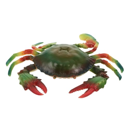 ERINGOGO Künstliche Realistische Krabbenfigur Lernspielzeug Bunte Simulation Meeresmodell Pädagogisch Anregend für Jungen und Mädchen Ab Jahren zur Kognitiver Fähigkeiten von ERINGOGO