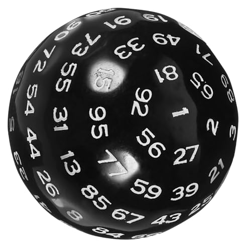 ERINGOGO Kugelförmige Acrylwürfel, Tischspiele, Polyedrische Würfel, Partyspiele, Würfel-Requisiten, Partyzubehör ERINGOGO Kugelförmige Acrylwürfel, Tischspiele, Polyedrische Würfel, Partyspiele, Würfel-Requisiten, Partyzubehör von ERINGOGO