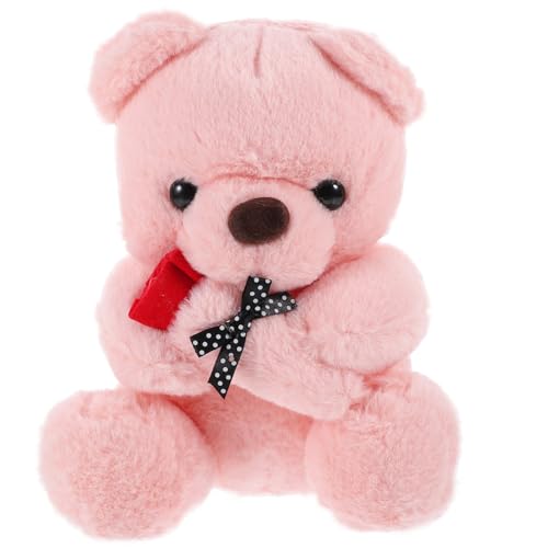 ERINGOGO Kuscheliger Bärenpuppe mit Niedliches Stofftier für Valentinstag Weiches Plüschmaterial Perfektes für Freunde und Familie Dekoratives Herz Kuscheltier ERINGOGO Kuscheliger Bärenpuppe mit Niedliches Stofftier für Valentinstag Weiches Plüschmaterial Perfektes für Freunde und Familie Dekoratives Herz Kuscheltier von ERINGOGO