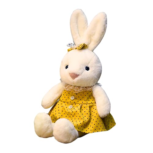ERINGOGO Kuscheliges Kaninchen Plüschtier Süße Hase Stofftier Kreatives Plüschspielzeug Für Geburtstage Und Besondere Anlässe von ERINGOGO