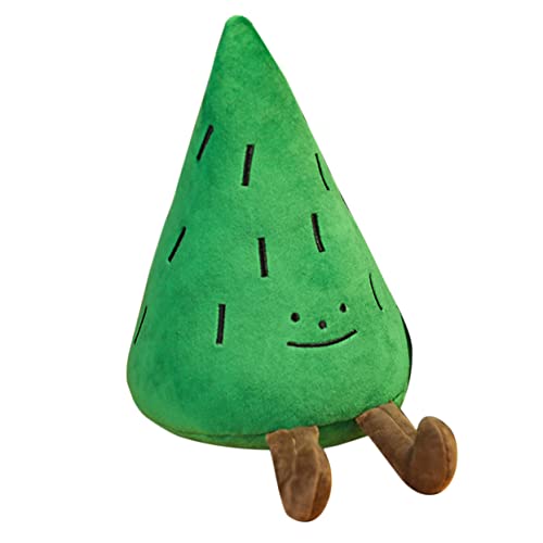 ERINGOGO Kuscheliges Plüsch Kissen Niedlicher Tannenbaum Form Weiches Sofa und Dekokissen für Kinderzimmer Leichter Begleiter zum und Schlafen Dekoratives für Jungen und Mädchen ERINGOGO Kuscheliges Plüsch Kissen Niedlicher Tannenbaum Form Weiches Sofa und Dekokissen für Kinderzimmer Leichter Begleiter zum und Schlafen Dekoratives für Jungen und Mädchen von ERINGOGO