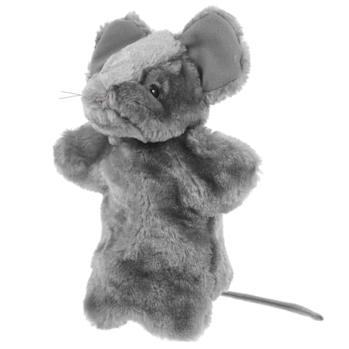 ERINGOGO Kuschelmaus Handpuppe Interaktive Tier Handpuppe aus Plüsch Geschichtenerzählen und Rollenspiele für Erwachsene Lustiges Lernspielzeug für Kreative Spiele ERINGOGO Kuschelmaus Handpuppe Interaktive Tier Handpuppe aus Plüsch Geschichtenerzählen und Rollenspiele für Erwachsene Lustiges Lernspielzeug für Kreative Spiele von ERINGOGO
