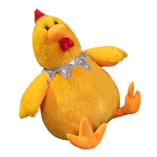 ERINGOGO Kuscheltier Huhn Plüschspielzeug Adorable Und Weiche Kleine Henne Perfektes Schlafkissen Für Kreative Dekoration Für Zuhause Farbe Zufällig ERINGOGO Kuscheltier Huhn Plüschspielzeug Adorable Und Weiche Kleine Henne Perfektes Schlafkissen Für Kreative Dekoration Für Zuhause Farbe Zufällig von ERINGOGO