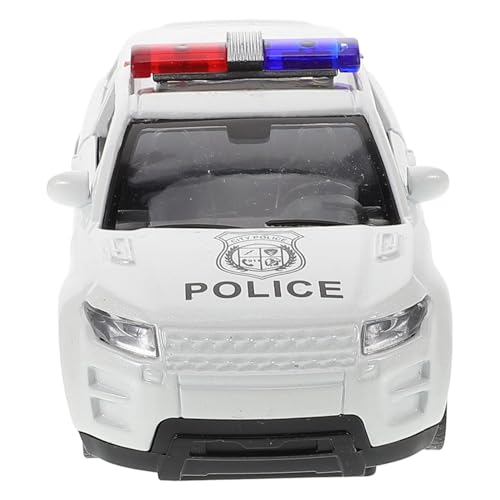 ERINGOGO Mini-polizeiauto-Spielzeug Aus Legierung Im Maßstab 132 Detailliertes Polizeifahrzeug Für Kleinkinder Und Kinder von ERINGOGO