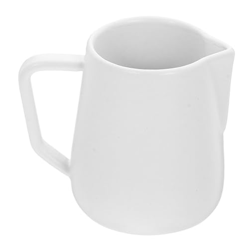 ERINGOGO Latte-Art-Kaffeekanne geformt Puppenhaus-Minitasse Krug kaffeevollautomat zubehör kaffeemaschine zubehör kaffeetassen klein Mini-Ornament Mini-Espressotassen Mini - Eisen Weiß von ERINGOGO