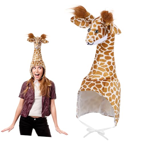 ERINGOGO Leistungsstarker Giraffen Hut Für Erwachsene Interaktives Tierkostüm Für Fasching Und Kostümpartys Origineller Kopfschmuck Giraffenform Für Kreative Familienaktivitäten ERINGOGO Leistungsstarker Giraffen Hut Für Erwachsene Interaktives Tierkostüm Für Fasching Und Kostümpartys Origineller Kopfschmuck Giraffenform Für Kreative Familienaktivitäten von ERINGOGO