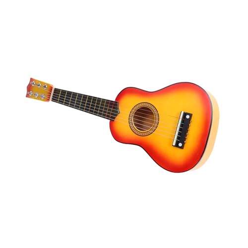 ERINGOGO Lernen Gitarrenspielzeug Für Musikinstrument Musical Kleinkindgitarre Kleinkinder Anfänger Gitarre Musikinstrument Musikspielzeug Mini-Gitarre Hölzern ERINGOGO Lernen Gitarrenspielzeug Für Musikinstrument Musical Kleinkindgitarre Kleinkinder Anfänger Gitarre Musikinstrument Musikspielzeug Mini-Gitarre Hölzern von ERINGOGO