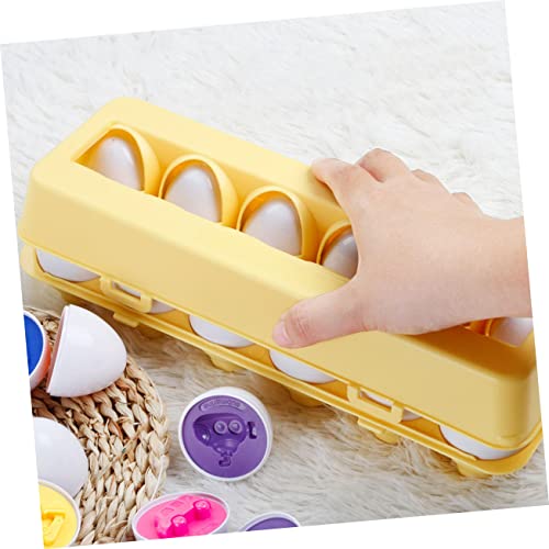 ERINGOGO Lernspielzeug Teiliges Montessorieier Puzzle Kognitives Zuordnungsspielzeug Bunte Formen Eier Frühe Bildungsförderung für Jungen und Mädchen Tragbar und Handlich ERINGOGO Lernspielzeug Teiliges Montessorieier Puzzle Kognitives Zuordnungsspielzeug Bunte Formen Eier Frühe Bildungsförderung für Jungen und Mädchen Tragbar und Handlich von ERINGOGO