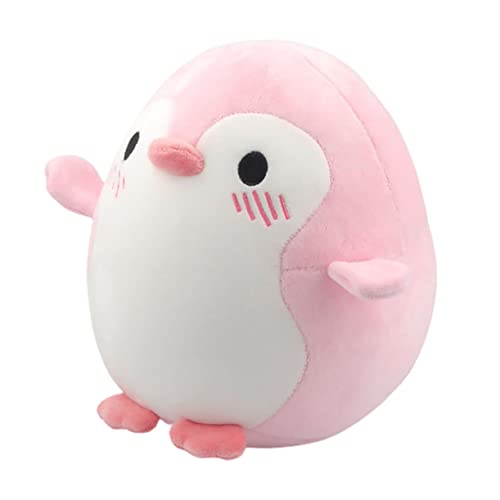 ERINGOGO Liebe Penguin -Kissen Kuscheltiere Pinguin-Plüschtier Pinguin plüschtier Kuscheltier Pinguin spielsachen gefüllter Pinguin-Plüsch Pinguin- Schaumpartikel Rosa von ERINGOGO