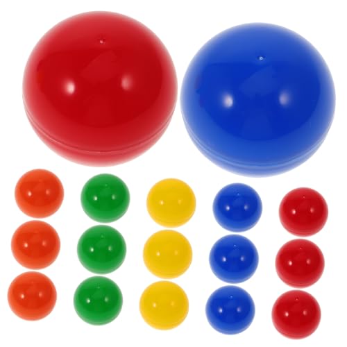ERINGOGO Lotteriekugeln Verlosung Bälle Bunte Kunststoffkugeln Für Tombola Gewinnspiele Und Festlichkeiten Als Party Requisiten Für Veranstaltungen von ERINGOGO