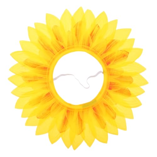 ERINGOGO Sonnenblumen-kopfbedeckung Party-sonnenblumen-kostüm Blumen-kopfbedeckung Lustiges Accessoire Attraktion ERINGOGO Sonnenblumen-kopfbedeckung Party-sonnenblumen-kostüm Blumen-kopfbedeckung Lustiges Accessoire Attraktion von ERINGOGO