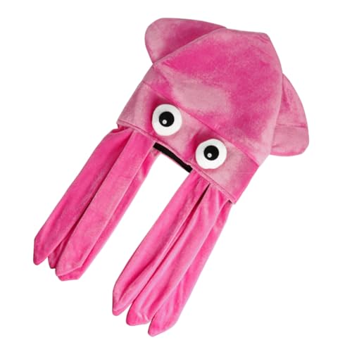 ERINGOGO Lustiger Octopus Hut für Erwachsene und Kreative Tiermütze in Dekorativer Festhut für Halloween Geburtstage und Besondere Anlässe Auffälliges Kostüm-accessoire ERINGOGO Lustiger Octopus Hut für Erwachsene und Kreative Tiermütze in Dekorativer Festhut für Halloween Geburtstage und Besondere Anlässe Auffälliges Kostüm-accessoire von ERINGOGO