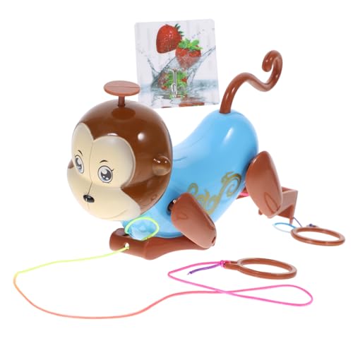 ERINGOGO Lustiges Affen zerrspielzeug aus Robustem Kunststoff Kletterspiel mit Starkem Seil für Bunter Cartoon spielspaß Sicher und Langlebig für Drinnen und Draußen Zufällige Farbe ERINGOGO Lustiges Affen zerrspielzeug aus Robustem Kunststoff Kletterspiel mit Starkem Seil für Bunter Cartoon spielspaß Sicher und Langlebig für Drinnen und Draußen Zufällige Farbe von ERINGOGO