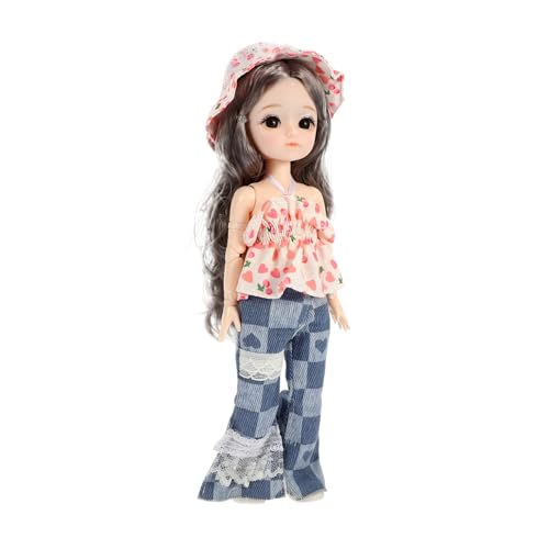 ERINGOGO Mädchen Puppe Bjd-Puppe Geburtstagsgeschenk Süße Puppe gemeinsame Puppe Gliederpuppe im hawaiianischen Stil Kunststoff Bunt ERINGOGO Mädchen Puppe Bjd-Puppe Geburtstagsgeschenk Süße Puppe gemeinsame Puppe Gliederpuppe im hawaiianischen Stil Kunststoff Bunt von ERINGOGO