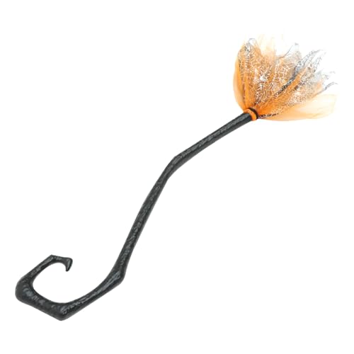 ERINGOGO Magischer Hexenbesen für Halloween Cosplay Robuste Deko für Partys Kleiner Besen für Kostüm Accessoires Halloween Dekoration für Karneval und Maskeraden ERINGOGO Magischer Hexenbesen für Halloween Cosplay Robuste Deko für Partys Kleiner Besen für Kostüm Accessoires Halloween Dekoration für Karneval und Maskeraden von ERINGOGO