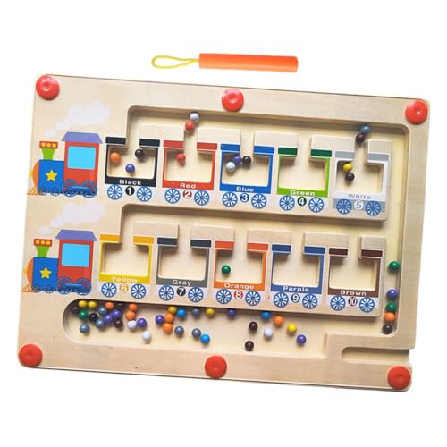 ERINGOGO Magnettafel mit Farben und Holzspielzeug für Feinmotorik für Jahren Kreativität und Spielspaß Fördern Magnetspielzeug für Gemeinsames Lernen ERINGOGO Magnettafel mit Farben und Holzspielzeug für Feinmotorik für Jahren Kreativität und Spielspaß Fördern Magnetspielzeug für Gemeinsames Lernen von ERINGOGO