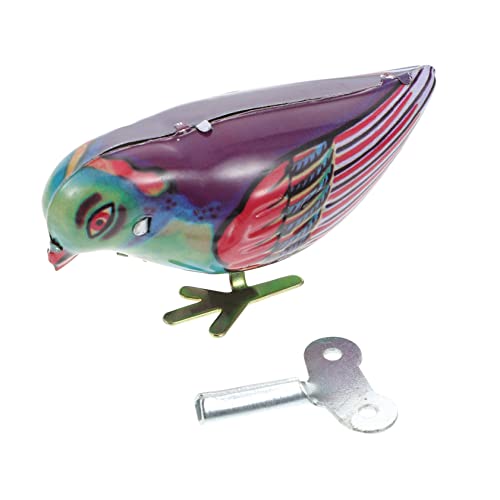ERINGOGO Kreatives Aufziehspielzeug Aus Blech Nostalgische Magpie Für Junge Mädchen Und Sammler Robuste Verarbeitung Langlebig Und Sicher Als Partygeschenk Für Klassenzimmerbelohnungen von ERINGOGO