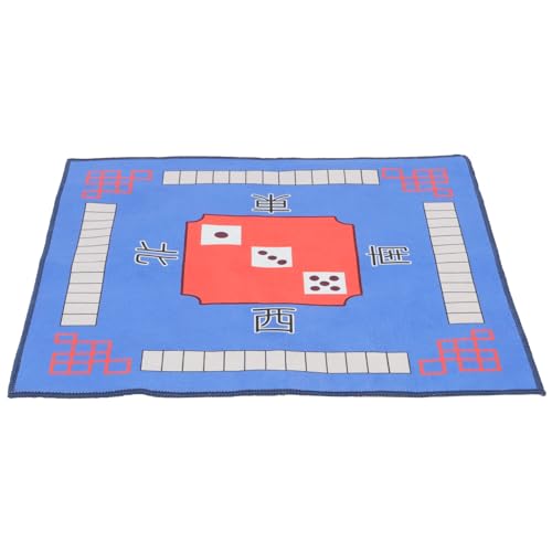 ERINGOGO Mahjong-Tischmatte -Jongg Tischset Deckmatte für Brettspiele Spielmatte rutschfeste Mahjong-Tischdecke Mahjong-Spieltischmatte Universal- Mahjong-Matte China Schachbrett Gamepad von ERINGOGO