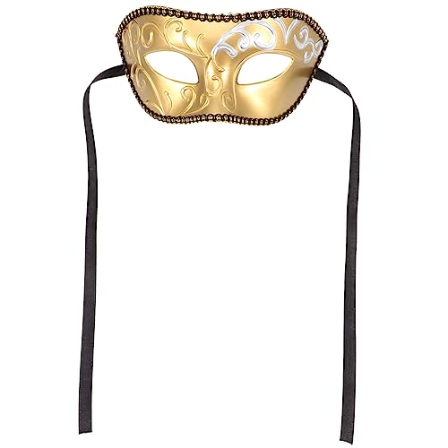 ERINGOGO Dekoration Hälfte Für Männer Jungen Erwachsene Halloween Karneval Maskerade Party Rolle ERINGOGO Dekoration Hälfte Für Männer Jungen Erwachsene Halloween Karneval Maskerade Party Rolle von ERINGOGO