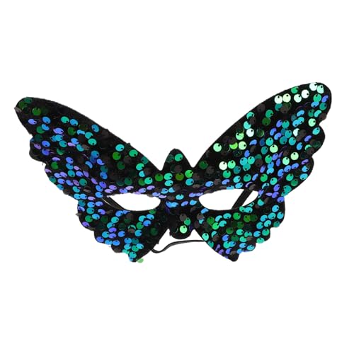 ERINGOGO Masquerade Party Maske Schmetterling mit Grünen Pailletten Venezianische Kostüm Requisite für Karneval Ball Komfortabel Einzigartiges Design Geeignet für Fasching und Themenpartys ERINGOGO Masquerade Party Maske Schmetterling mit Grünen Pailletten Venezianische Kostüm Requisite für Karneval Ball Komfortabel Einzigartiges Design Geeignet für Fasching und Themenpartys von ERINGOGO