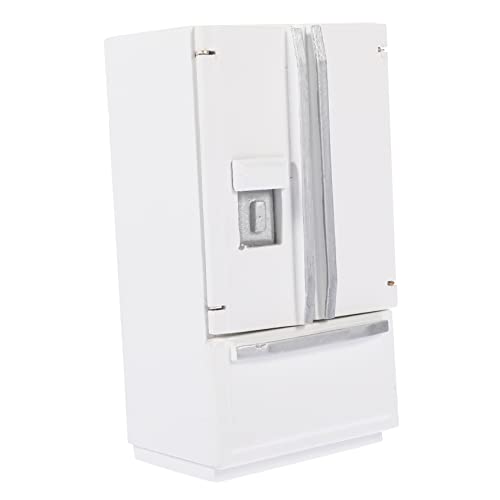 ERINGOGO Maßstab Doppel Tür Puppenmöbel Dekoration Für Miniatur Küchen Szenen Weißes Design Hochwertiges ERINGOGO Maßstab Doppel Tür Puppenmöbel Dekoration Für Miniatur Küchen Szenen Weißes Design Hochwertiges von ERINGOGO