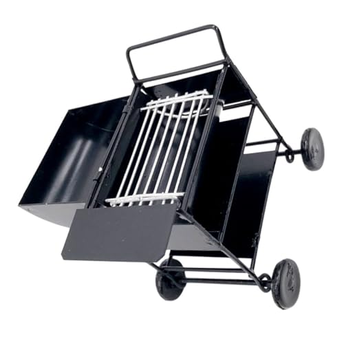 ERINGOGO Miniatur Grillwagen Für Dekoratives BBQ Zubehör Für Mini Küche Simulation Für Kreative Rollenspiele Und Detailgestaltung ERINGOGO Miniatur Grillwagen Für Dekoratives BBQ Zubehör Für Mini Küche Simulation Für Kreative Rollenspiele Und Detailgestaltung von ERINGOGO