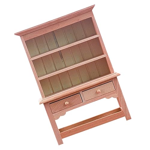 ERINGOGO Maßstab Handgefertigtes Miniaturmöbel Unlackiertes Mini Bücherregal für Puppenhaus Dekoratives Kleines Holz Aufbewahrungsmöbel für Wohnzimmer Esszimmer Schlafzimmer ERINGOGO Maßstab Handgefertigtes Miniaturmöbel Unlackiertes Mini Bücherregal für Puppenhaus Dekoratives Kleines Holz Aufbewahrungsmöbel für Wohnzimmer Esszimmer Schlafzimmer von ERINGOGO