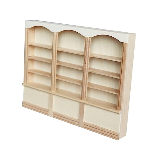 ERINGOGO Miniatur Bücherregal Aus Holz Für Puppenhaus Kreatives Spielzeug Für Kinderzimmer Langlebig Und Stilvoll Perfektes Zubehör Für Miniatur-Dekorationen Und Puppenhaus-layouts ERINGOGO Miniatur Bücherregal Aus Holz Für Puppenhaus Kreatives Spielzeug Für Kinderzimmer Langlebig Und Stilvoll Perfektes Zubehör Für Miniatur-Dekorationen Und Puppenhaus-layouts von ERINGOGO