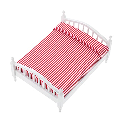 ERINGOGO Maßstab Kleines Hauszubehör Schlafzimmer Möbel Miniatur Einrichtung Für Puppenhaus Dekoration ERINGOGO Maßstab Kleines Hauszubehör Schlafzimmer Möbel Miniatur Einrichtung Für Puppenhaus Dekoration von ERINGOGO