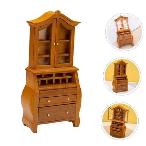 ERINGOGO Maßstab Miniatur Bücherregal aus Holz Puppenhaus Möbel Zubehör Kompakter Hölzerner Schrank für Miniatur Wohnzimmer und Büro für Puppenhaus Dekorationen ERINGOGO Maßstab Miniatur Bücherregal aus Holz Puppenhaus Möbel Zubehör Kompakter Hölzerner Schrank für Miniatur Wohnzimmer und Büro für Puppenhaus Dekorationen von ERINGOGO