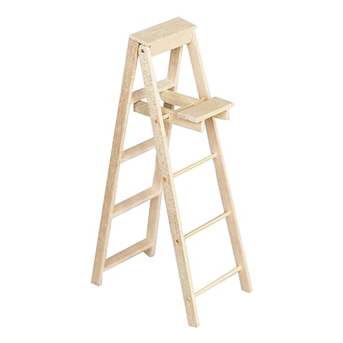 ERINGOGO Maßstab Puppenhaus Zubehör aus Langlebigem Holz Material Praktische und Elegante Mini Haus Dekoration für DIY Puppenmöbel und von ERINGOGO