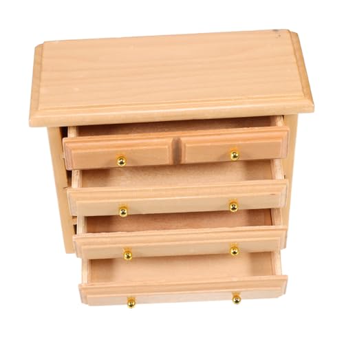 ERINGOGO Maßstab Schubladenschrank Weiß für Wohnzimmer Schlafzimmer Szenen Realistisches Mini Aufbewahrungsschrank Puppenhaus Zubehör ERINGOGO Maßstab Schubladenschrank Weiß für Wohnzimmer Schlafzimmer Szenen Realistisches Mini Aufbewahrungsschrank Puppenhaus Zubehör von ERINGOGO