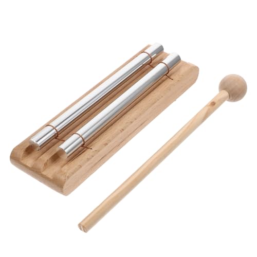 ERINGOGO Meditations Klangstab mit Mallet Zweitoniges Percussion Instrument für Musikspielzeug für Yoga Gebet Klassenraum und Musikalische Früherziehung ERINGOGO Meditations Klangstab mit Mallet Zweitoniges Percussion Instrument für Musikspielzeug für Yoga Gebet Klassenraum und Musikalische Früherziehung von ERINGOGO