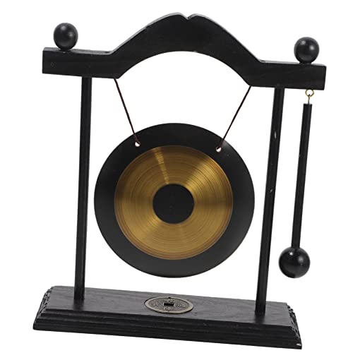 ERINGOGO Messing Gong Desktop mit Holzständer Feng Shui und Wohnkultur Dekoratives Tischgong als für Einweihung Büro und Wohnzimmer Traditionelles Asiatisches Design ERINGOGO Messing Gong Desktop mit Holzständer Feng Shui und Wohnkultur Dekoratives Tischgong als für Einweihung Büro und Wohnzimmer Traditionelles Asiatisches Design von ERINGOGO