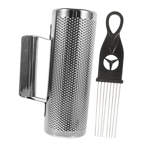 ERINGOGO Metall-Guiro Mit Schaber Einfaches Schlaginstrument Für Musik-trainingstool Aus Hochwertigem Material Für Musikalische Früherziehung Und Percussion-Spiel von ERINGOGO