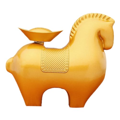 ERINGOGO Metallpferd Als Stehende Pferdestatue Kleine Pferdefigur Für Tischdeko Zinklegierung Pferdeornament Pferdestatuen Für Heimdekoration Dekorative Pferdefigur ERINGOGO Metallpferd Als Stehende Pferdestatue Kleine Pferdefigur Für Tischdeko Zinklegierung Pferdeornament Pferdestatuen Für Heimdekoration Dekorative Pferdefigur von ERINGOGO