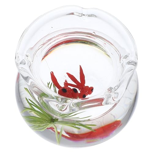 ERINGOGO Mikro Landschaftsmodell Aquarium Goldfischbecken Kleines Aquarium Figur Fischdekor Mini Fischglas LED Künstliches Puppenhaus Aquarium Puppenhaus Mini ERINGOGO Mikro Landschaftsmodell Aquarium Goldfischbecken Kleines Aquarium Figur Fischdekor Mini Fischglas LED Künstliches Puppenhaus Aquarium Puppenhaus Mini von ERINGOGO